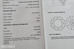 Diamant 3,09 ct, Farge E, Klarhet VVS2 og Triple Excellent.