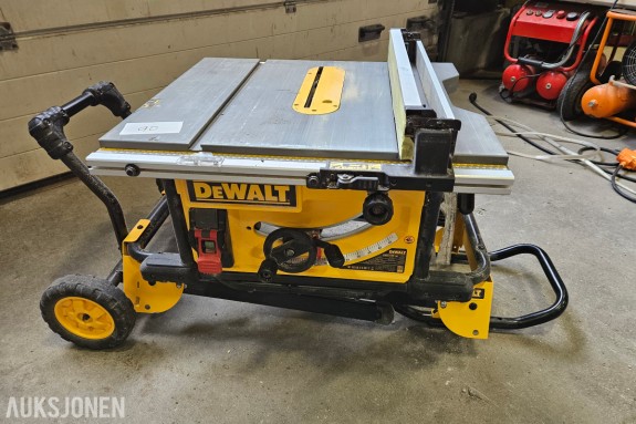 DeWalt DWE7492-QS bordsag - 2000W - sagblad Ø250 mm - kappedybde 77 mm - rullestativ DWE74911
