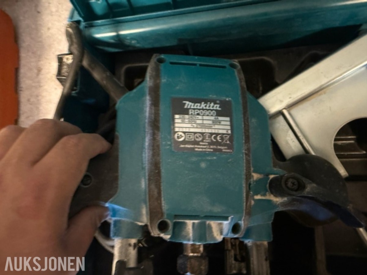 Elektroverktøy fra Makita, Bosch, Hitachi og Fein