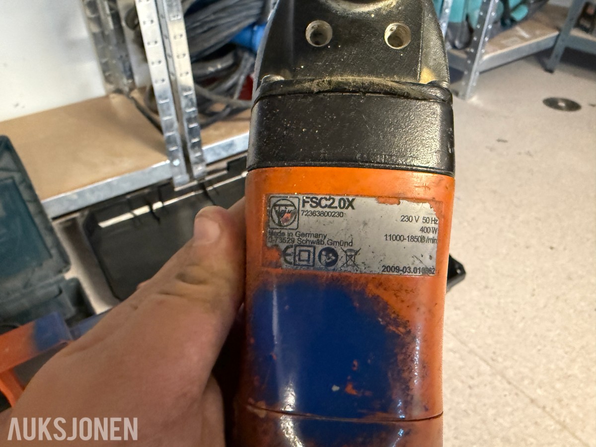 Elektroverktøy fra Makita, Bosch, Hitachi og Fein