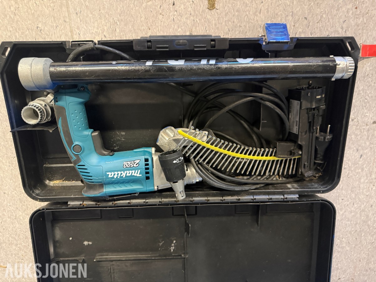 Elektroverktøy fra Makita, Bosch, Hitachi og Fein