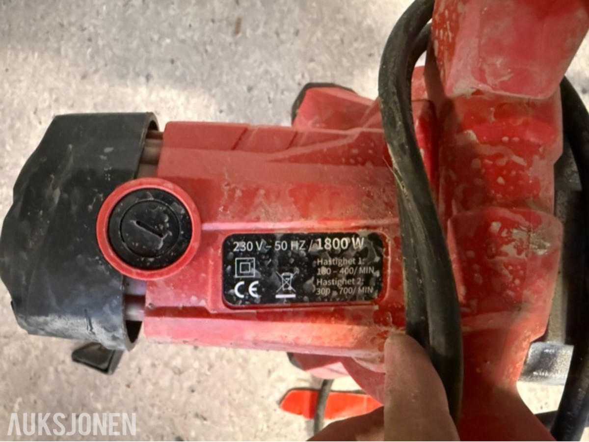 Elektroverktøy fra Makita, Bosch, Hitachi og Fein