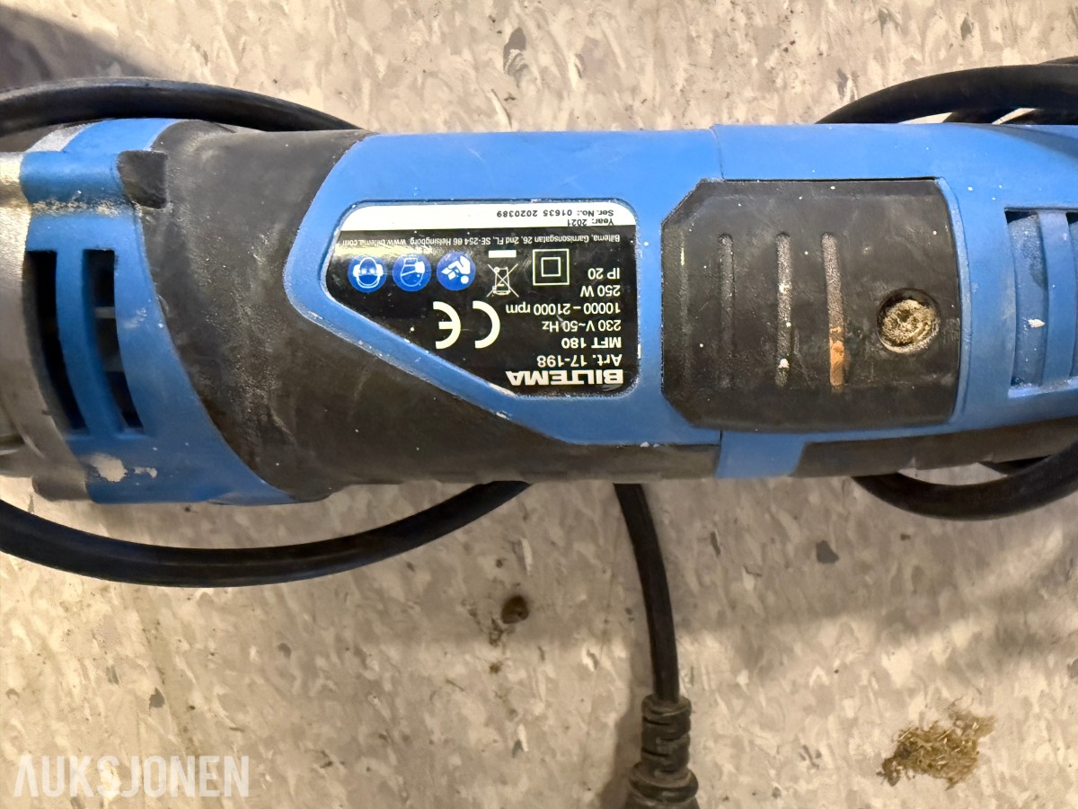 Verktøy og utstyr – Bosch, Bostitch, Black & Decker og Biltema