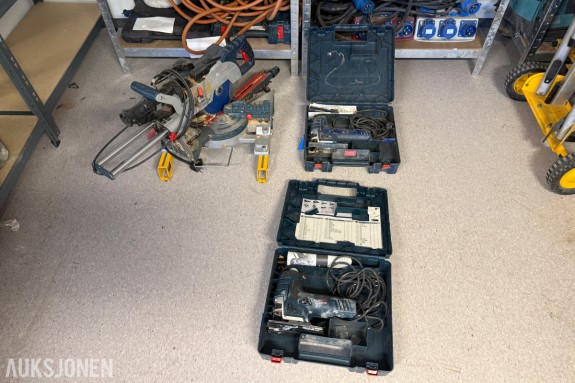 Bosch kapp- og gjærsag med 2 stikksager