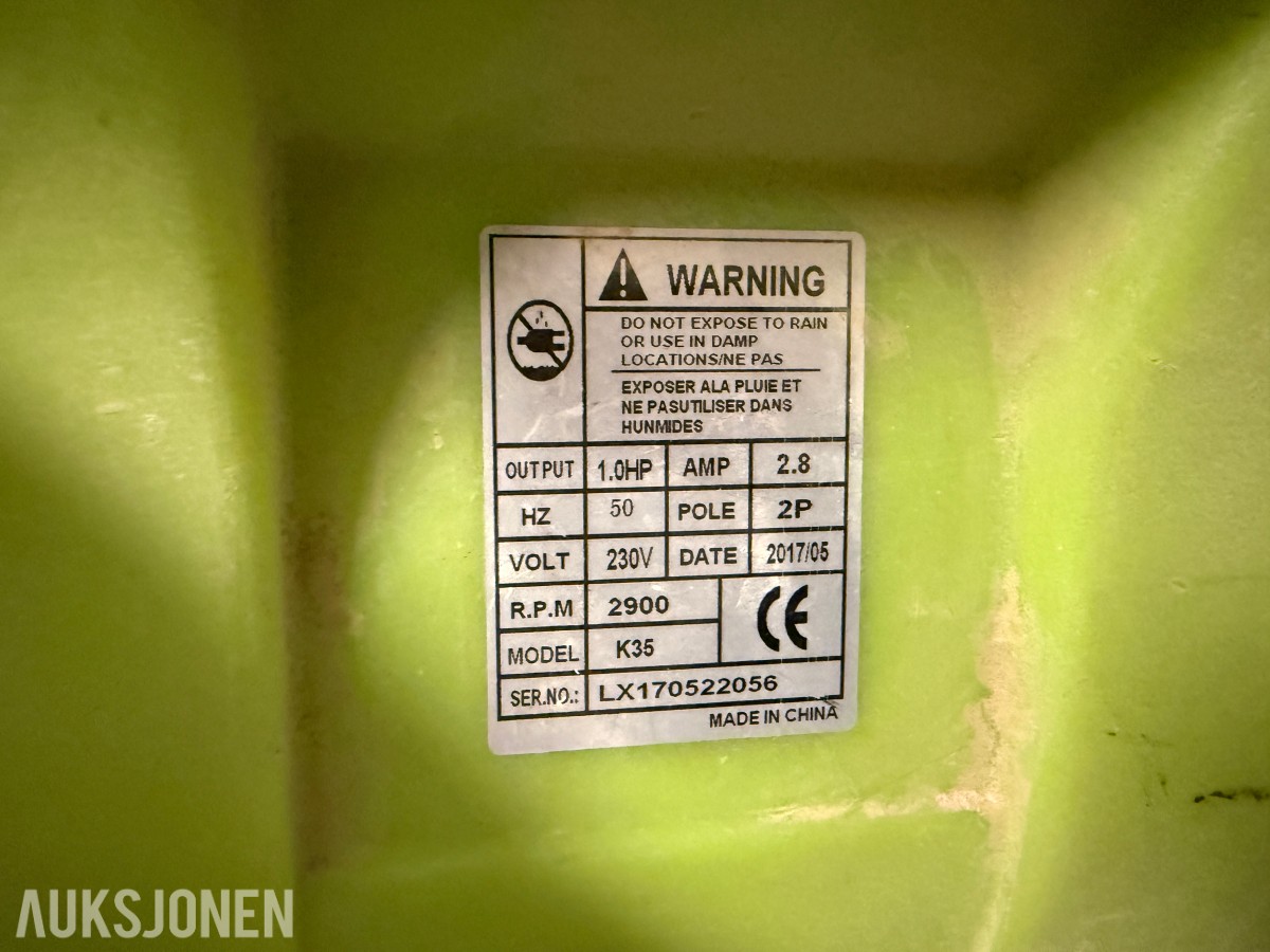 Byggvifter, ventilasjonsvifte og ventilasjonsslanger – Dustec, Cotes og Anslut