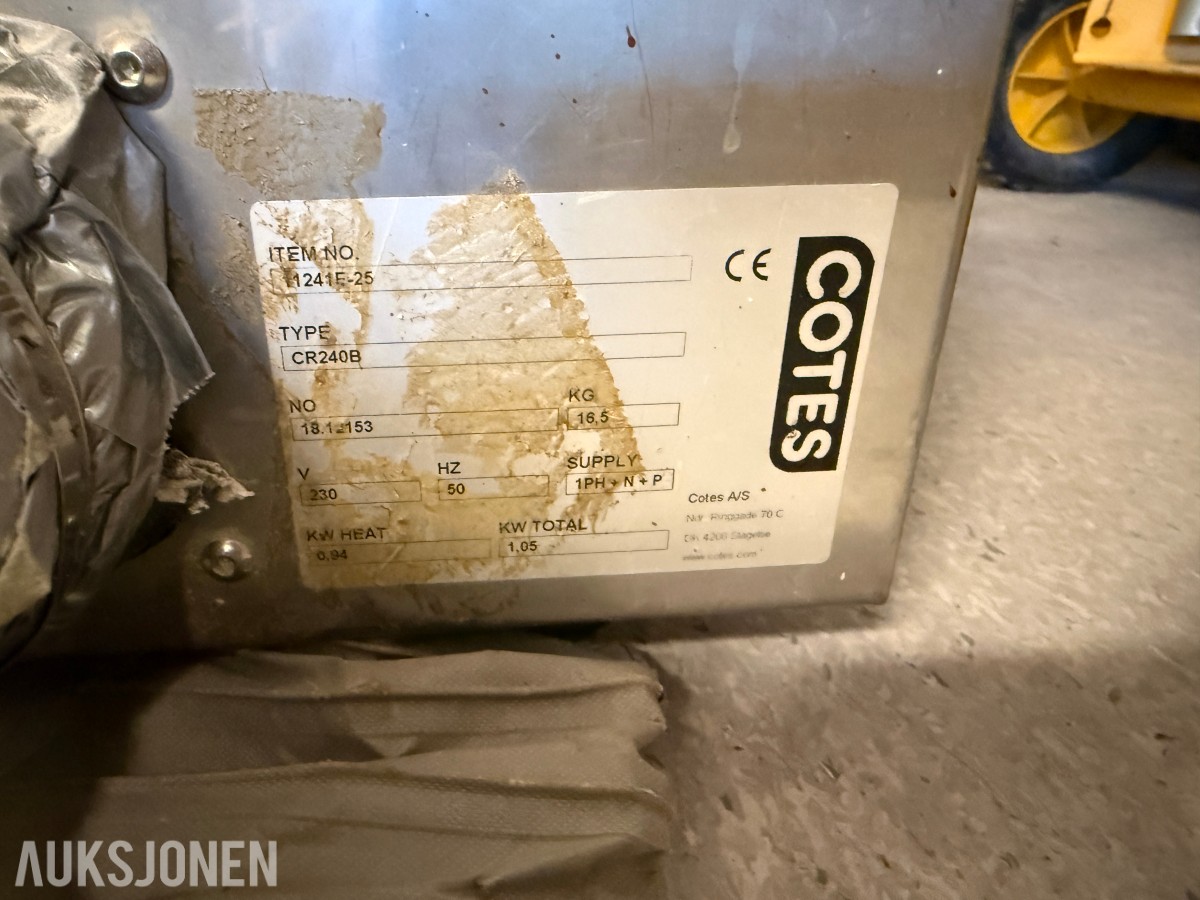 Byggvifter, ventilasjonsvifte og ventilasjonsslanger – Dustec, Cotes og Anslut