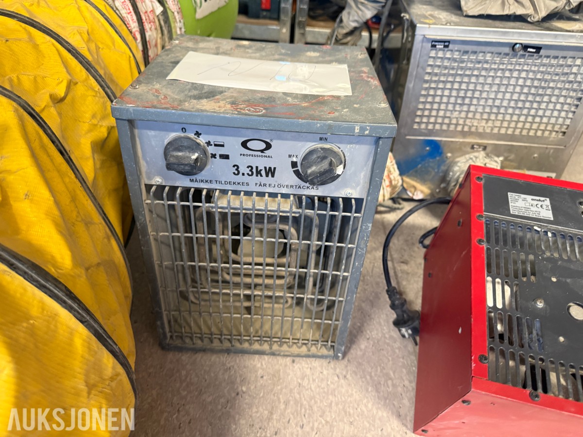 Byggvifter, ventilasjonsvifte og ventilasjonsslanger – Dustec, Cotes og Anslut