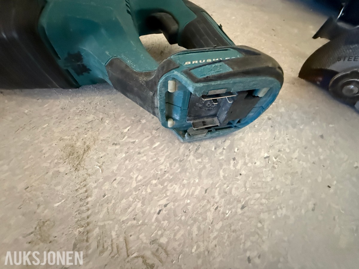 Makita 18V batteriverktøy – 5 maskiner inkl. verktøybag