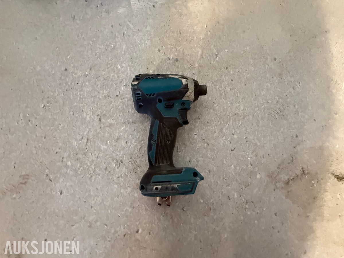 Makita 18V batteriverktøy – 5 maskiner inkl. verktøybag