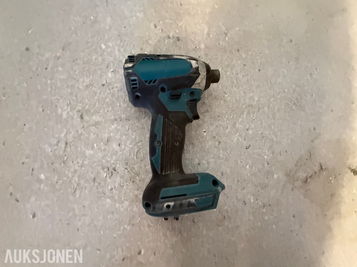 Makita 18V batteriverktøy – 5 maskiner inkl. verktøybag