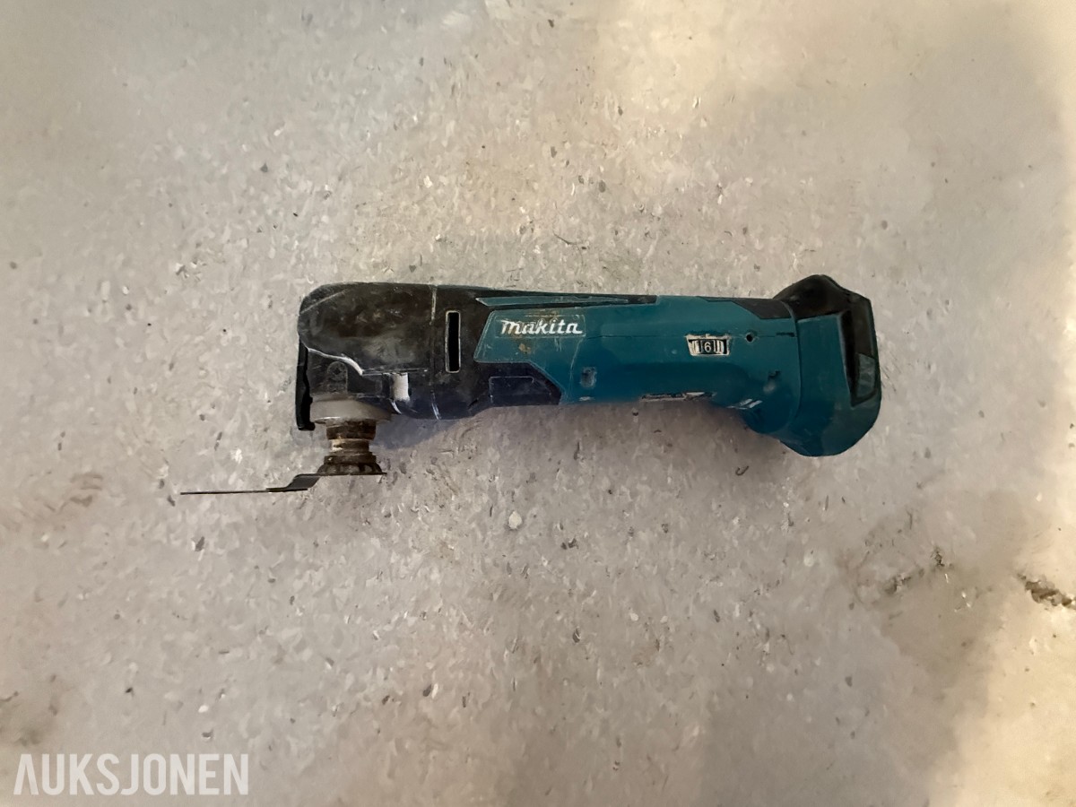 Makita 18V batteriverktøy – 5 maskiner inkl. verktøybag