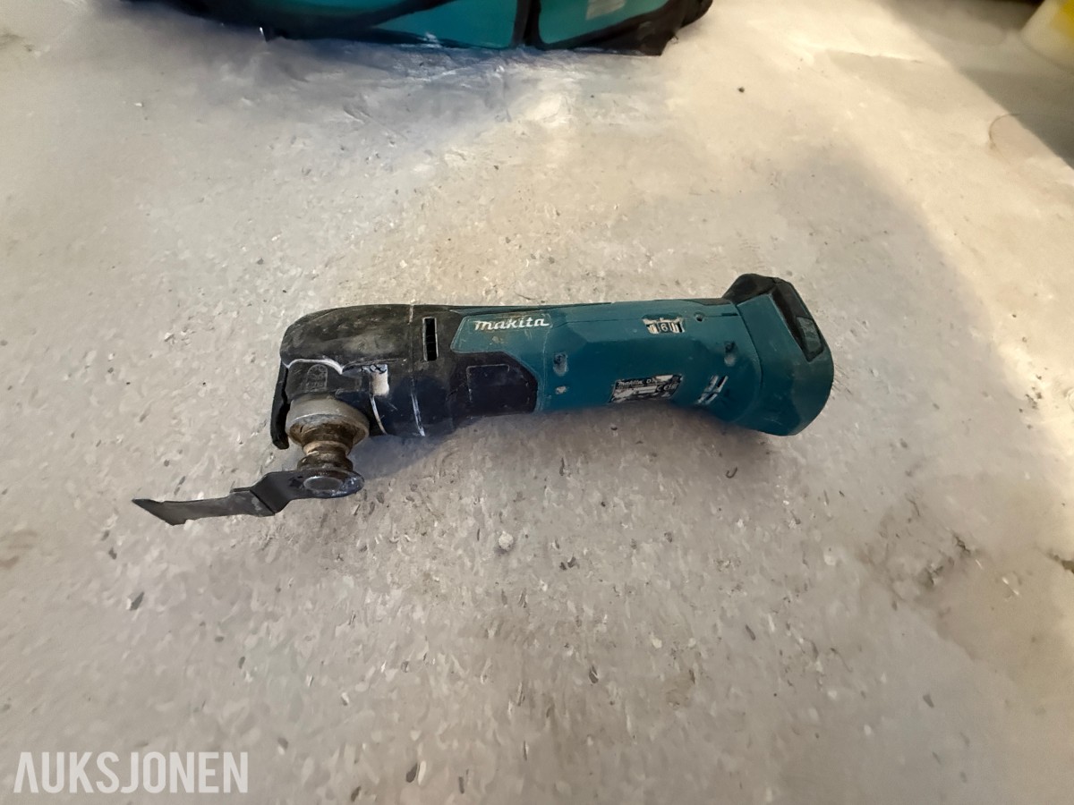 Makita 18V batteriverktøy – 5 maskiner inkl. verktøybag