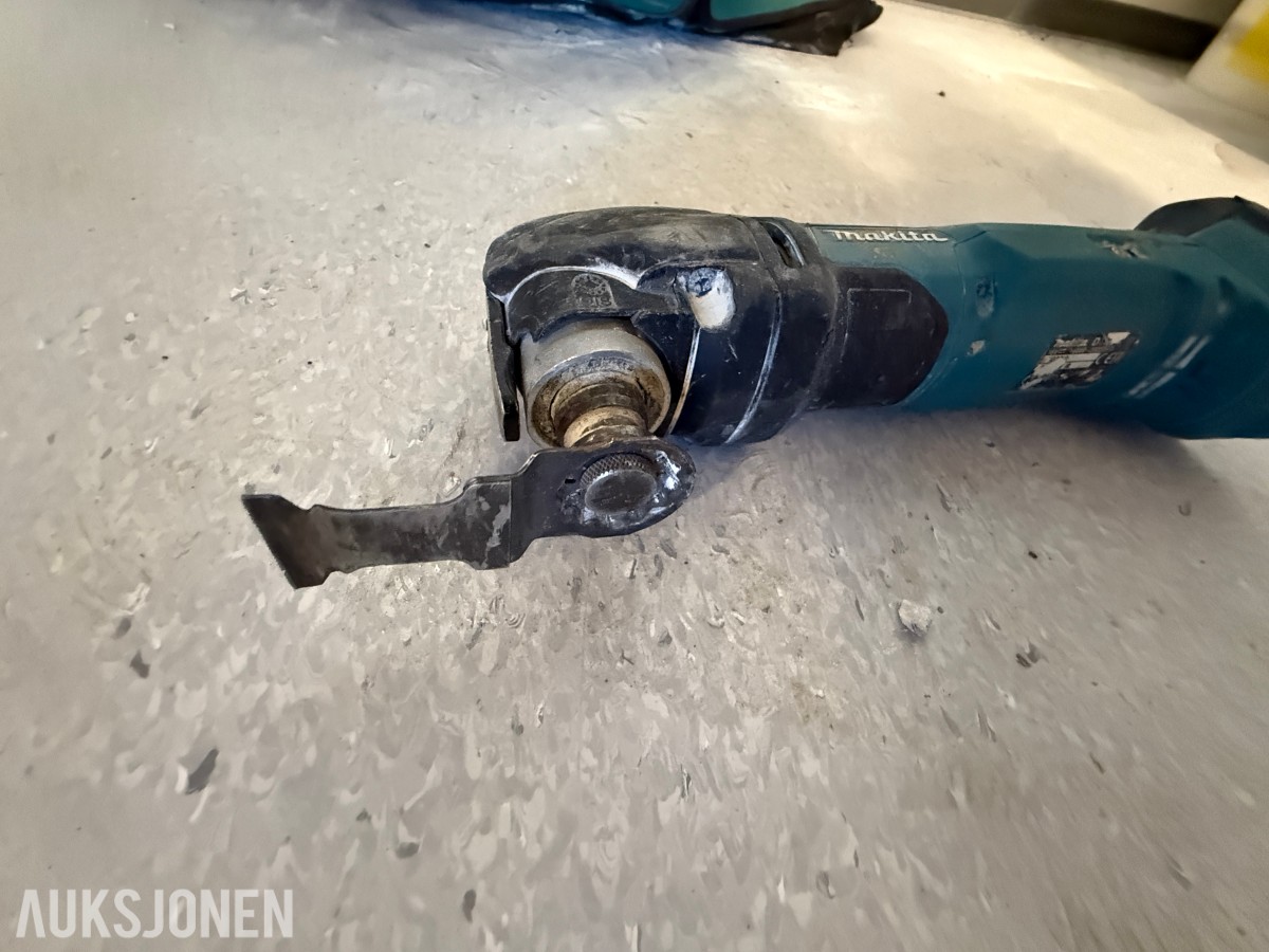 Makita 18V batteriverktøy – 5 maskiner inkl. verktøybag
