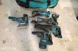 Makita 18V batteriverktøy – 5 maskiner inkl. verktøybag