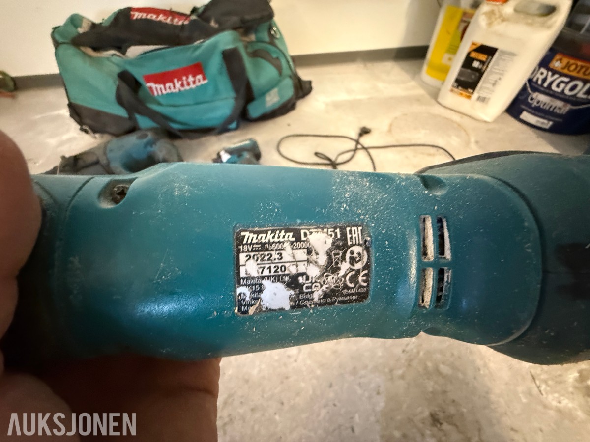 Parti Makita batteriverktøy
