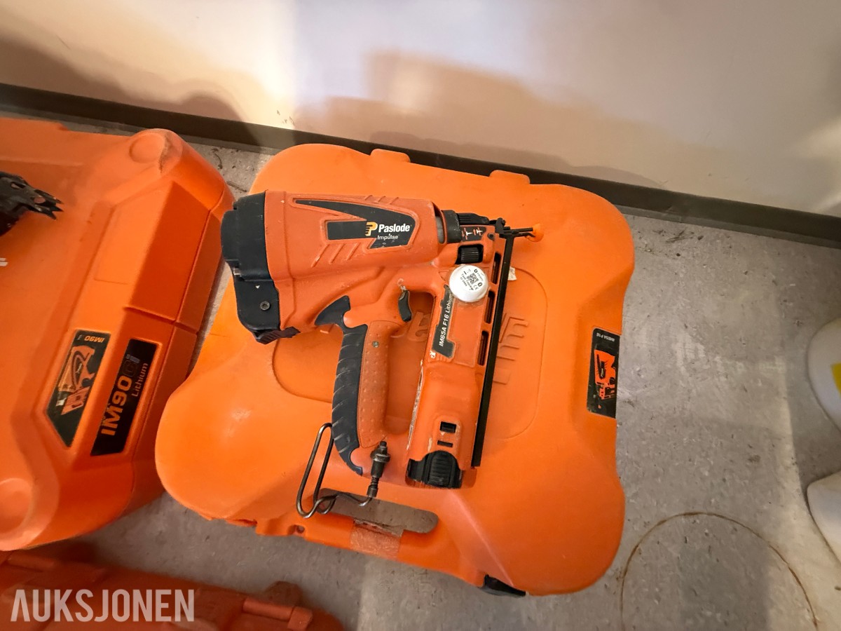 Parti Paslode spikerpistoler