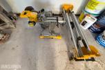 DeWalt kapp- og gjærsag med sagbord