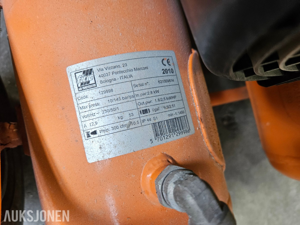 Proline 300 kompressor - to IM50 F18 gassdrevne dykkertpistoler