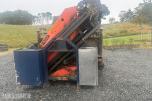 2009 krokflak med Palfinger PK23002 Performance kran