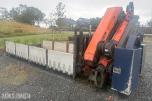 2009 krokflak med Palfinger PK23002 Performance kran