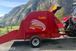 2019 Teagle Tomahawk 8100 Halmkutter, hydraulisk utkast, fjernkonsoll