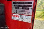 2019 Teagle Tomahawk 8100 Halmkutter, hydraulisk utkast, fjernkonsoll