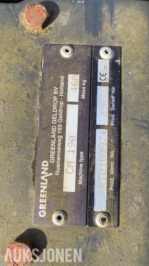 1 PZ CM 190 greenland  Cm 190 trommelslåmaskin 
