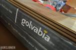 Parti gulvmateriell - Golvabia parkettbord - gummikork underlag