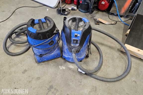 Nilfisk AERO 26-21 PC våt- og tørrsuger - 2 stk - stikkontakt for verktøy - 1200 W - IP24