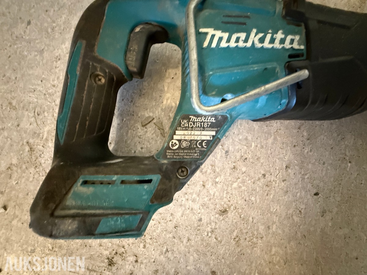 Makita 18V LXT batteriverktøy – 6 maskiner inkl. verktøybag