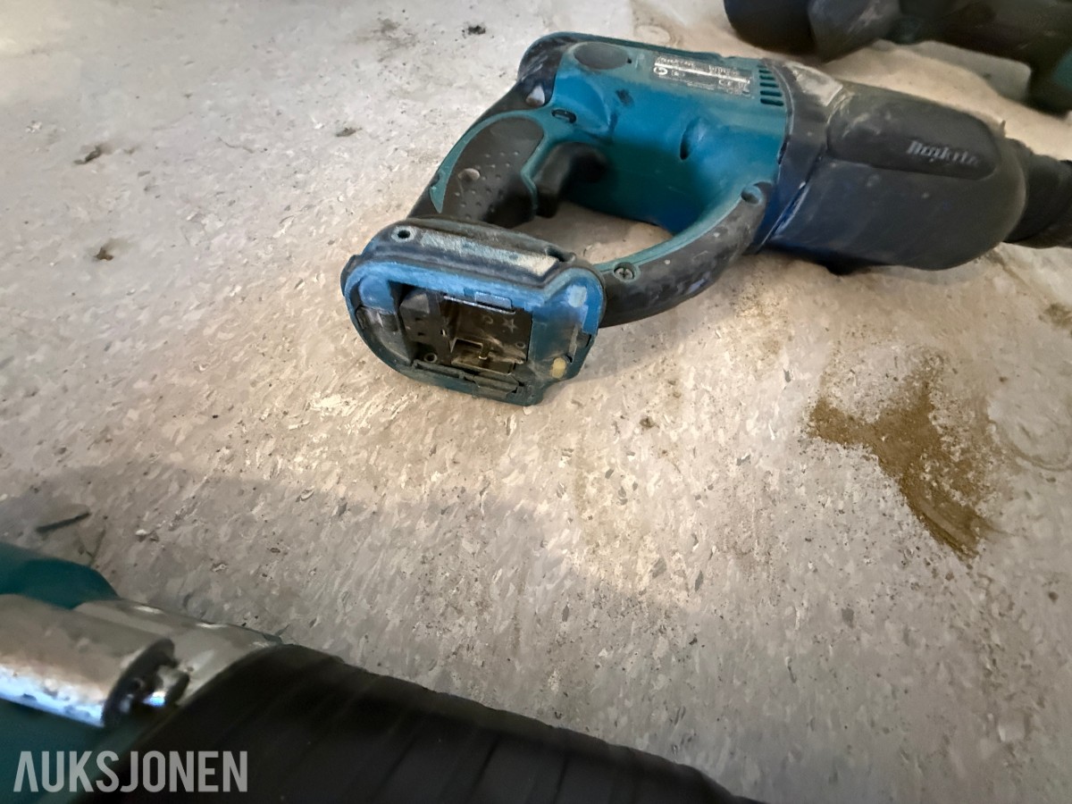 Makita 18V LXT batteriverktøy – 6 maskiner inkl. verktøybag