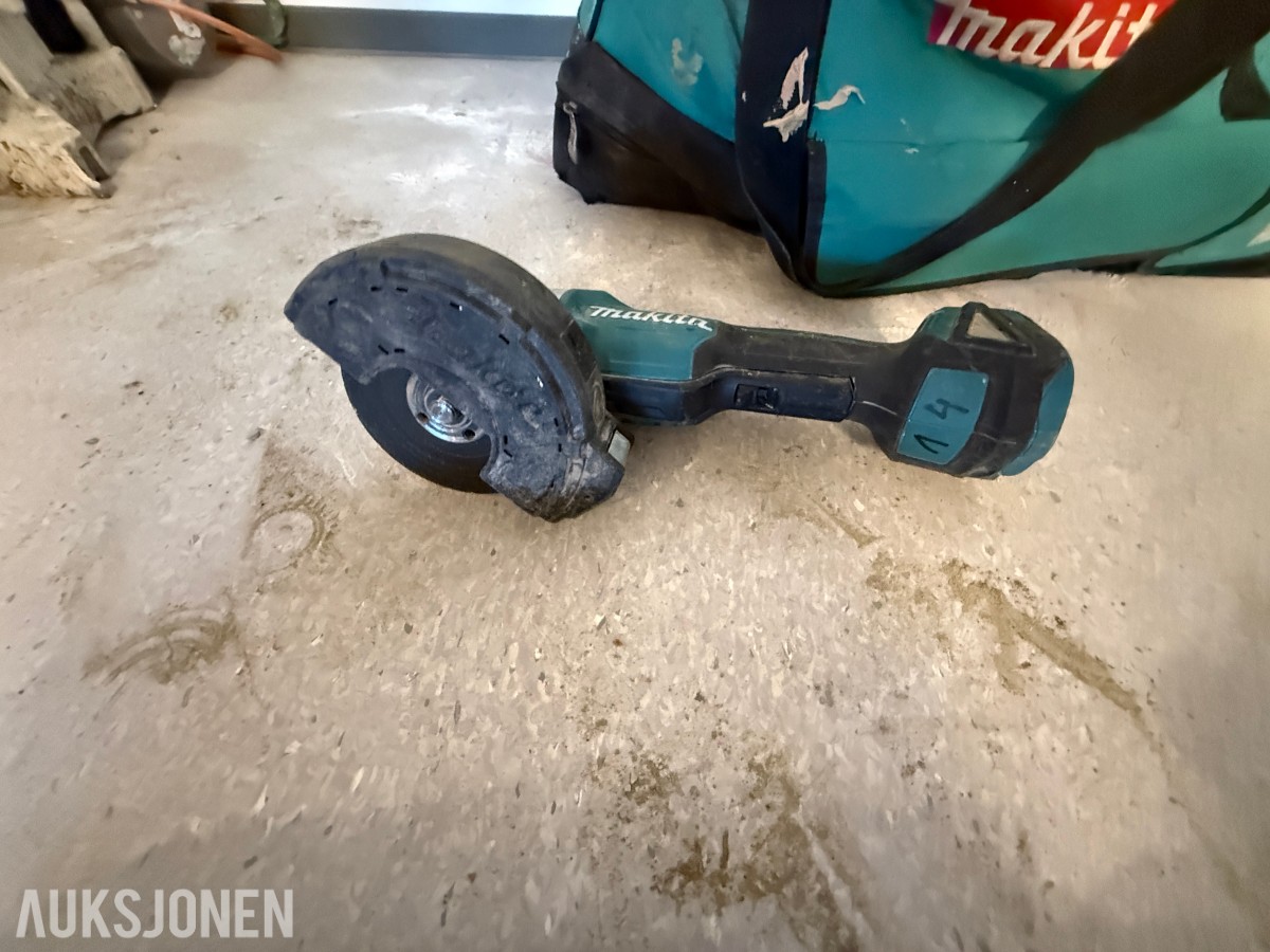 Makita 18V LXT batteriverktøy – 6 maskiner inkl. verktøybag
