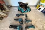 Makita 18V LXT batteriverktøy – 6 maskiner inkl. verktøybag