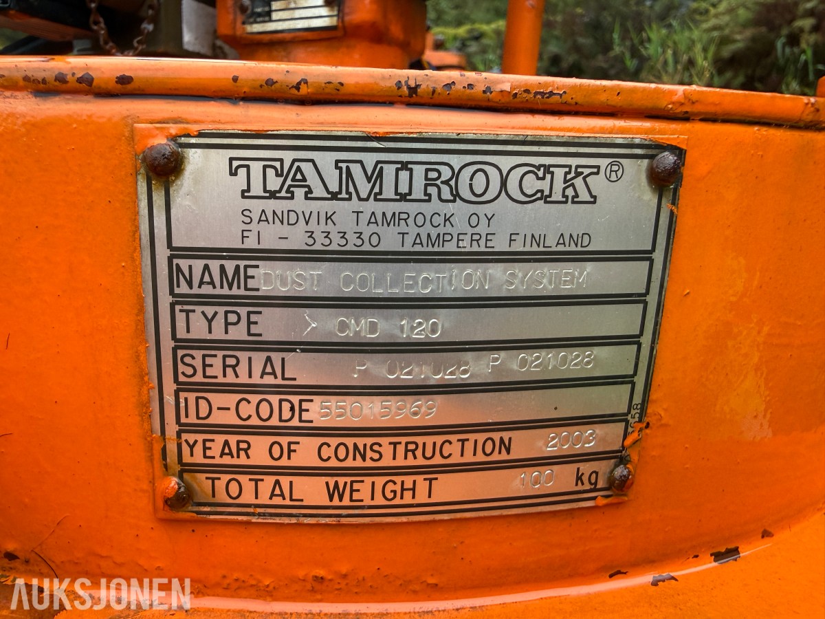 2003 Tamrock Tamrock CMD 120R borerigg