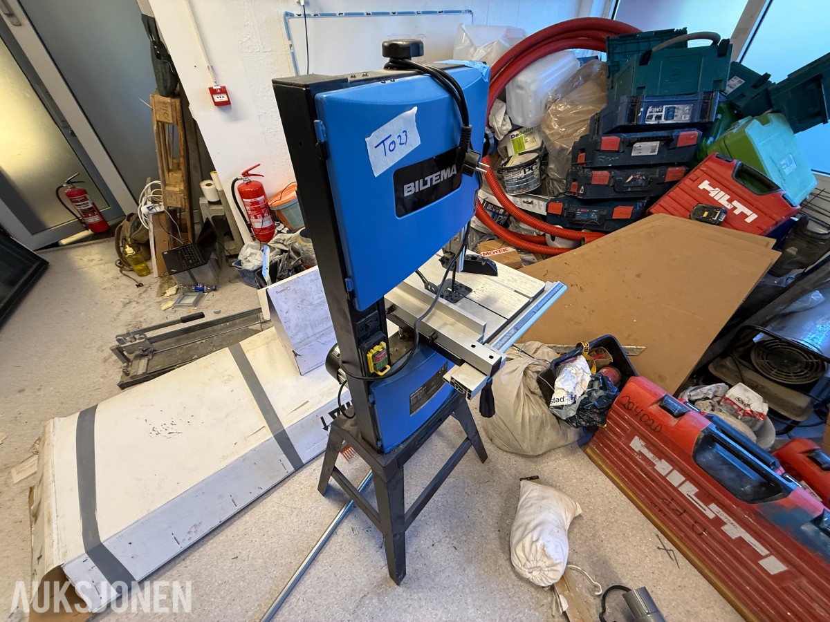 Biltema BS 1830 båndsag – 375 W med gulvstativ