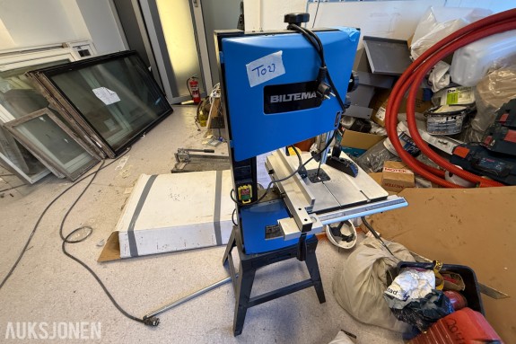 Biltema BS 1830 båndsag – 375 W med gulvstativ