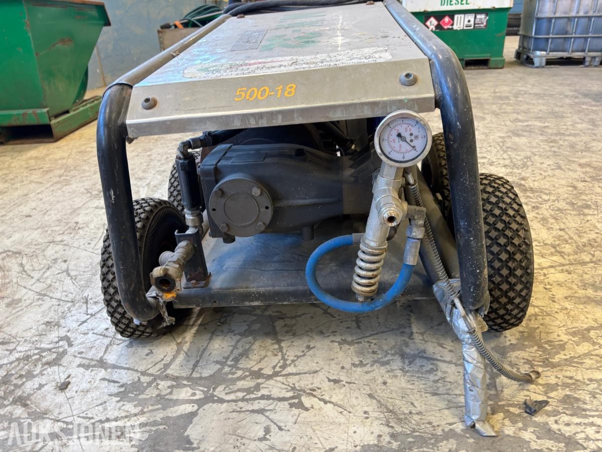 MOBIL ELEKTRISK HØYTRYKKSVASKER 500BAR - 18L