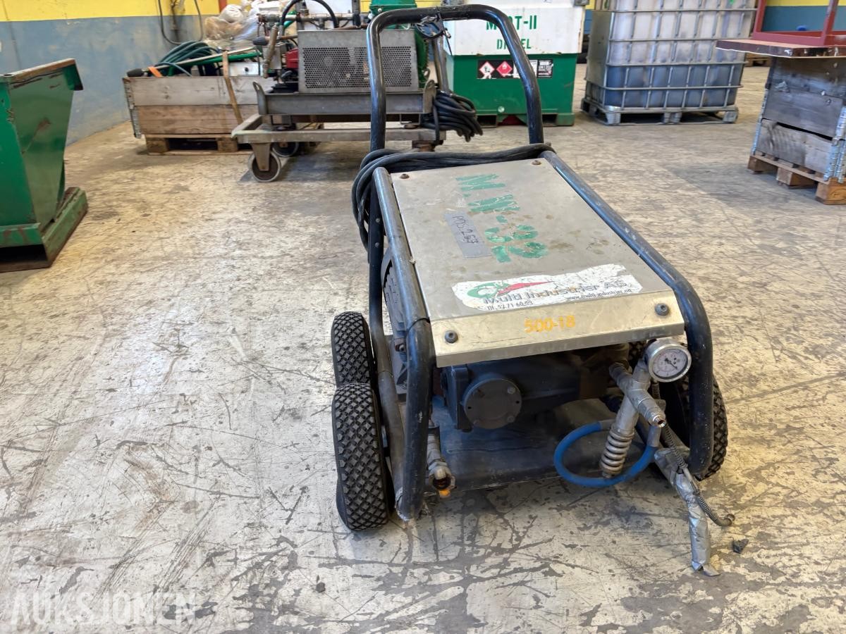 MOBIL ELEKTRISK HØYTRYKKSVASKER 500BAR - 18L