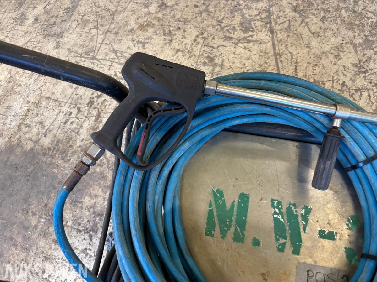 MOBIL ELEKTRISK HØYTRYKKSVASKER 500BAR - 18L