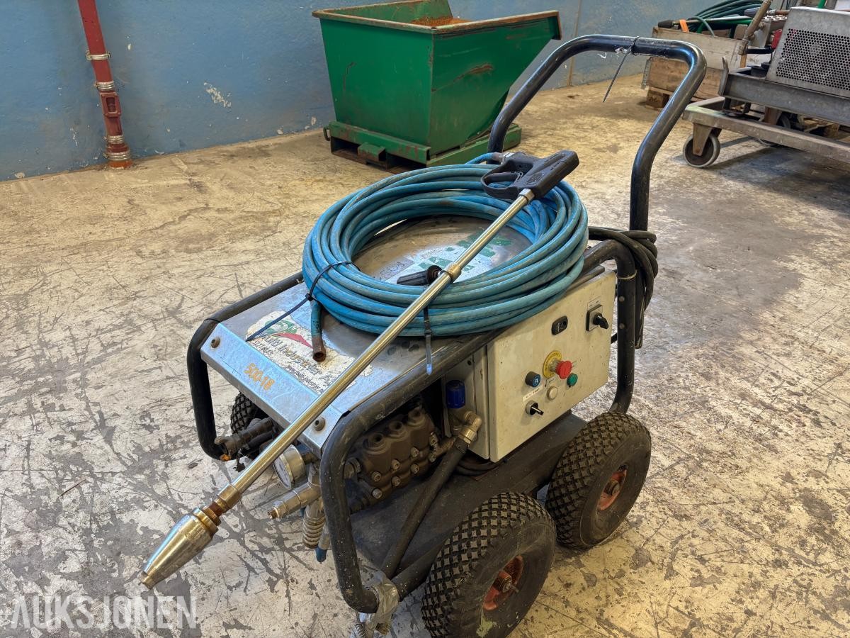 MOBIL ELEKTRISK HØYTRYKKSVASKER 500BAR - 18L