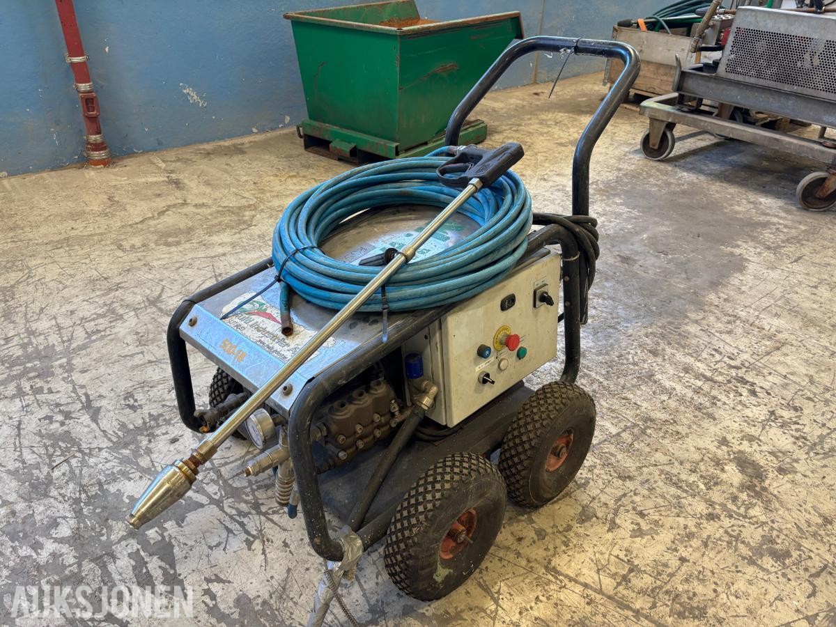 MOBIL ELEKTRISK HØYTRYKKSVASKER 500BAR - 18L