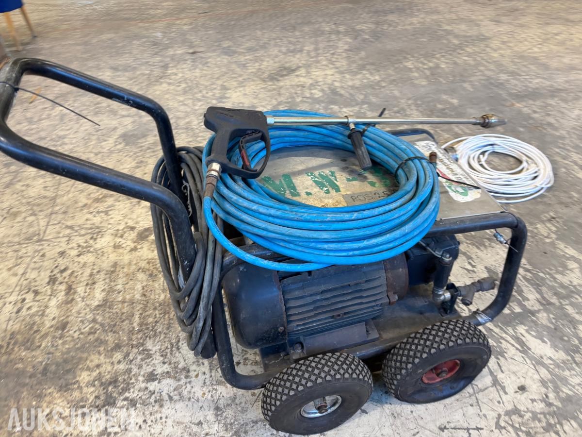 MOBIL ELEKTRISK HØYTRYKKSVASKER 500BAR - 18L