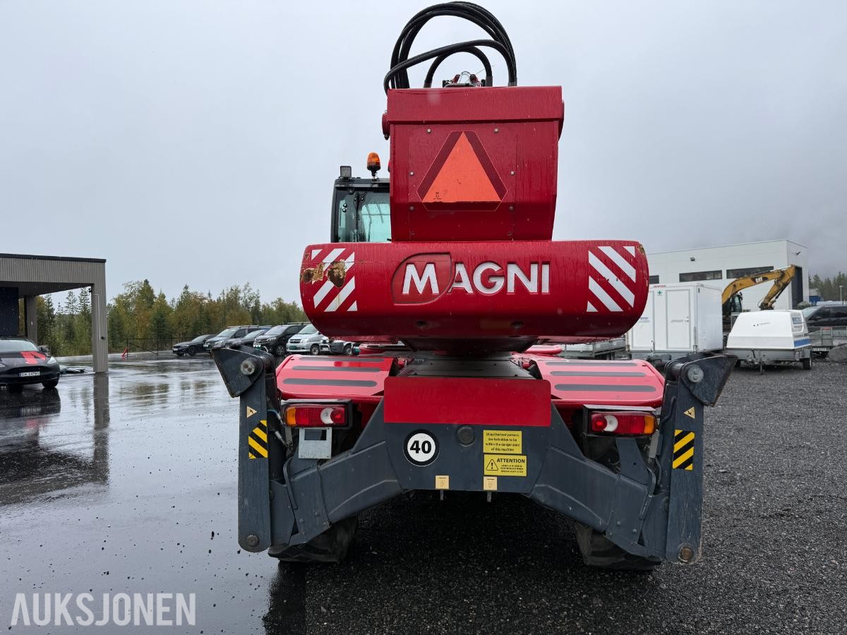 2013 Magni RTH 5.26 teleskoptruck, 2 472 t, personkurv, pallegafler, skuffe, jib og fjernkontroll