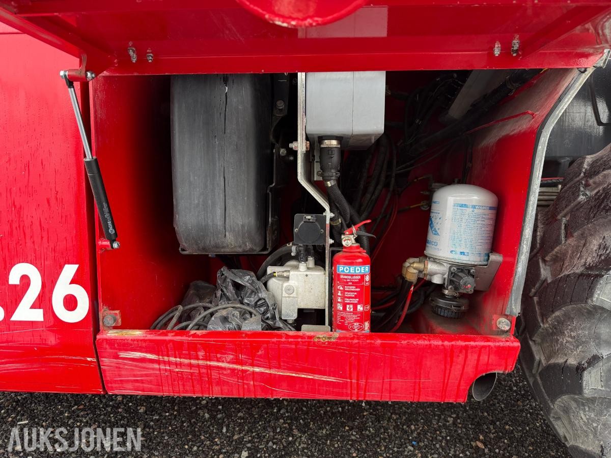 2013 Magni RTH 5.26 teleskoptruck, 2 472 t, personkurv, pallegafler, skuffe, jib og fjernkontroll