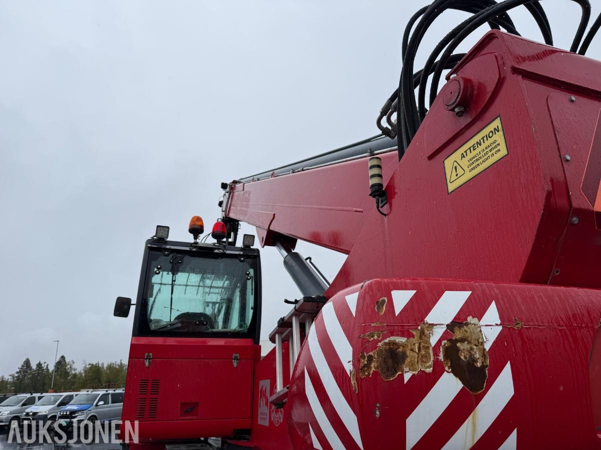 2013 Magni RTH 5.26 teleskoptruck, 2 472 t, personkurv, pallegafler, skuffe, jib og fjernkontroll