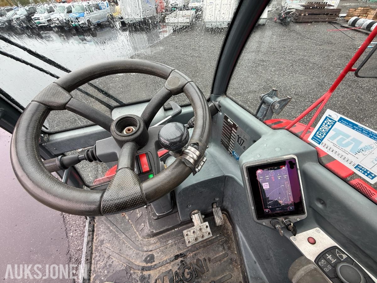 2013 Magni RTH 5.26 teleskoptruck, 2 472 t, personkurv, pallegafler, skuffe, jib og fjernkontroll