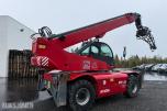 2013 Magni RTH 5.26 teleskoptruck, 2 472 t, personkurv, pallegafler, skuffe, jib og fjernkontroll