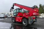 2013 Magni RTH 5.26 teleskoptruck, 2 472 t, personkurv, pallegafler, skuffe, jib og fjernkontroll