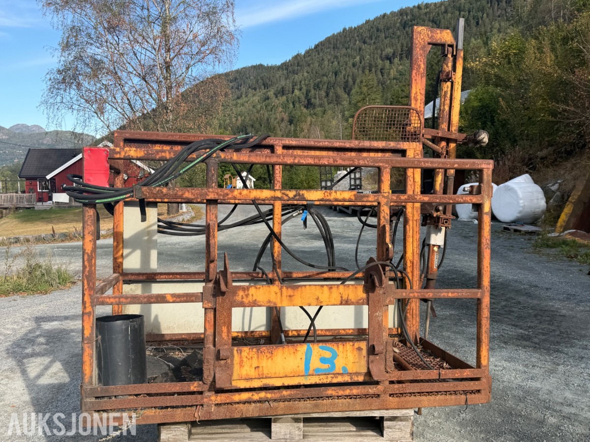 Brøytestikksetter med lite BM-feste