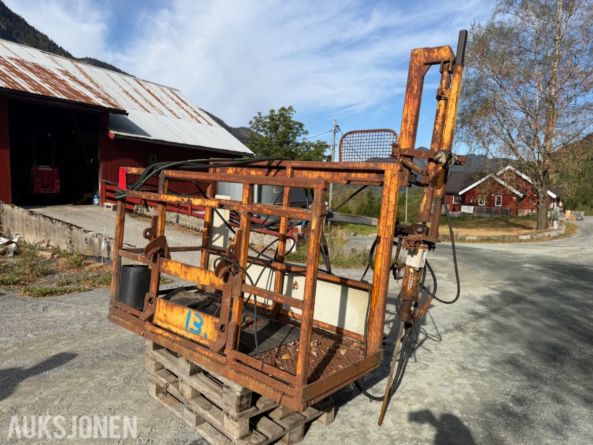 Brøytestikksetter med lite BM-feste